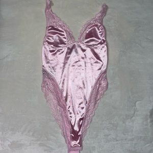 Pink Satin Body Suit 💓🧚‍♀️